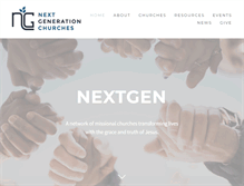 Tablet Screenshot of nextgenchurches.com
